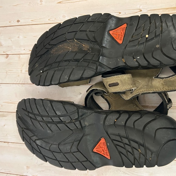 Nike ACG Shoes Mens Size 9 Brown Hiking Sandals Strap Trail Outdoor main image 5